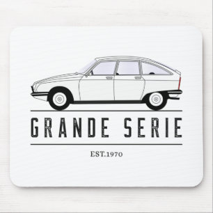 Oldtimer GS Pallas French Automotive Innovation Mouse Mat
