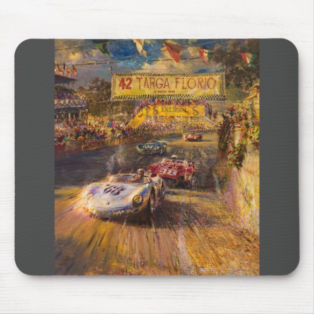 Oldtimer race mouse mat (Front)