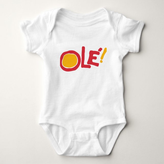 Ole! Baby Bodysuit (Front)