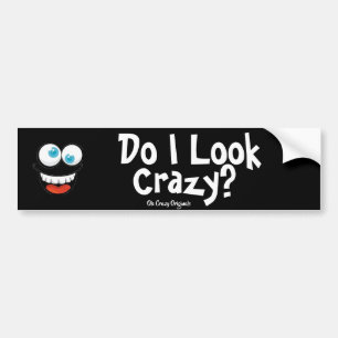 Ole Crazy Bumper Sticker