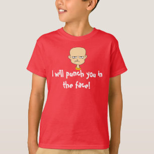 Ole Crazy T-Shirt - "I will punch you in the face"