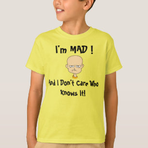 Ole Crazy T-Shirt - "We're Mad and we don't care "