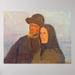 Ole Markstrøm and His Wife Poster