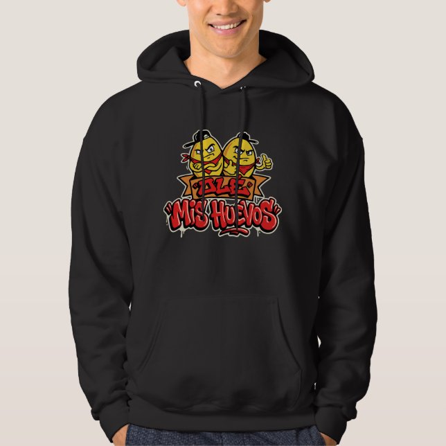 Ole mis huevos 2 hoodie (Front)