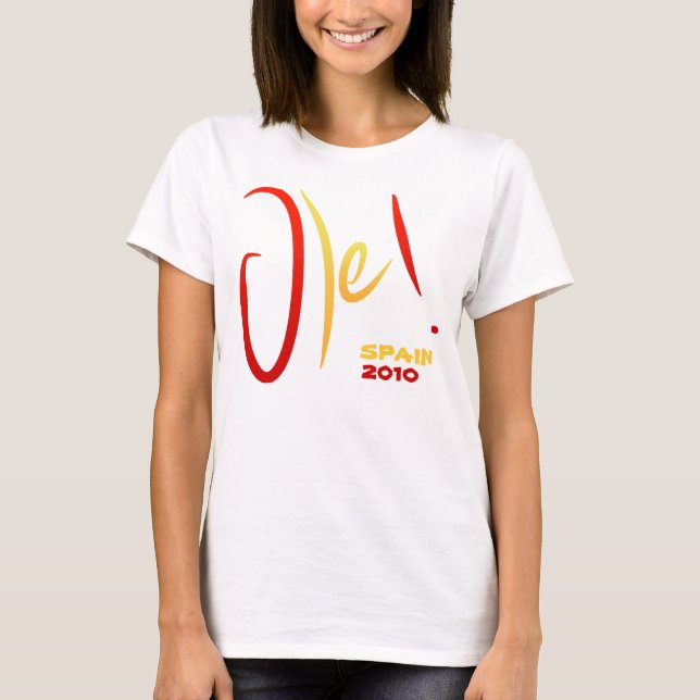 ole Spain 2010 T-Shirt (Front)