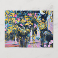 Oleander trees, the courtyard