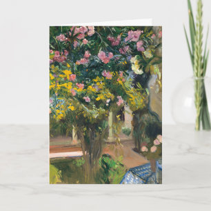 Oleanders   Joaquín Sorolla Card