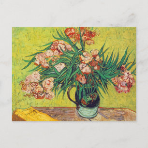 Oleanders Print by Vincent van Gogh Postcard