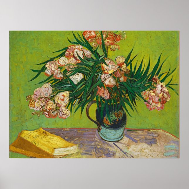 Oleanders, Vincent van Gogh Poster (Front)
