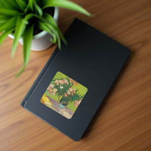 Oleanders, Vincent van Gogh Square Sticker