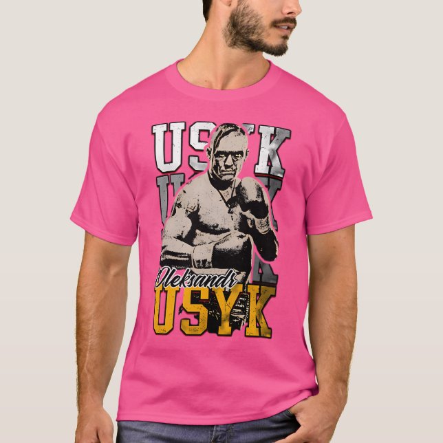 Oleksandr Usyk Ukraine Boxer My Soul Belongs To Lo T-Shirt (Front)