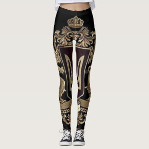 Olena Zelenska Ukraine Crest Leggings