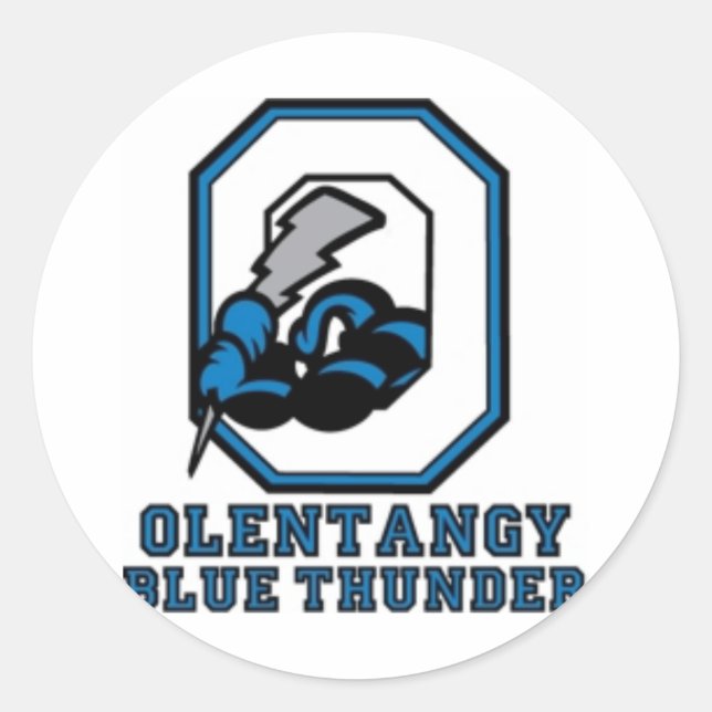 Olentangy Blue Thunder Stickers (Front)