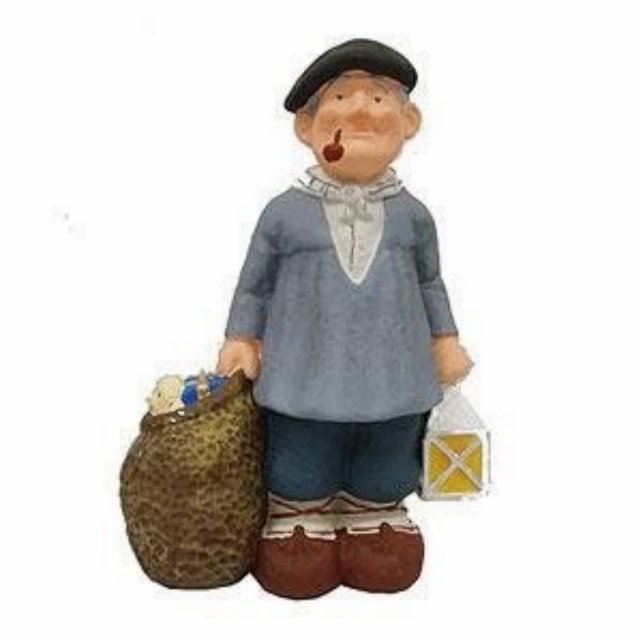 Olentzero Standing Photo Sculpture (Front)