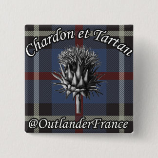 OLFrance swipes in 15 Cm Square Badge
