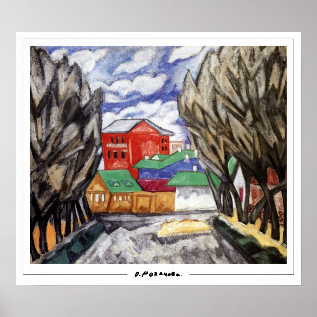 Olga Rozanova Zedign Art Poster #17 (Front)