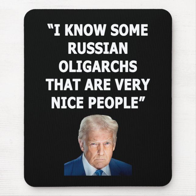 Oligarchs Mouse Mat (Front)