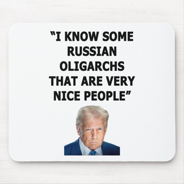 Oligarchs Mouse Mat (Front)