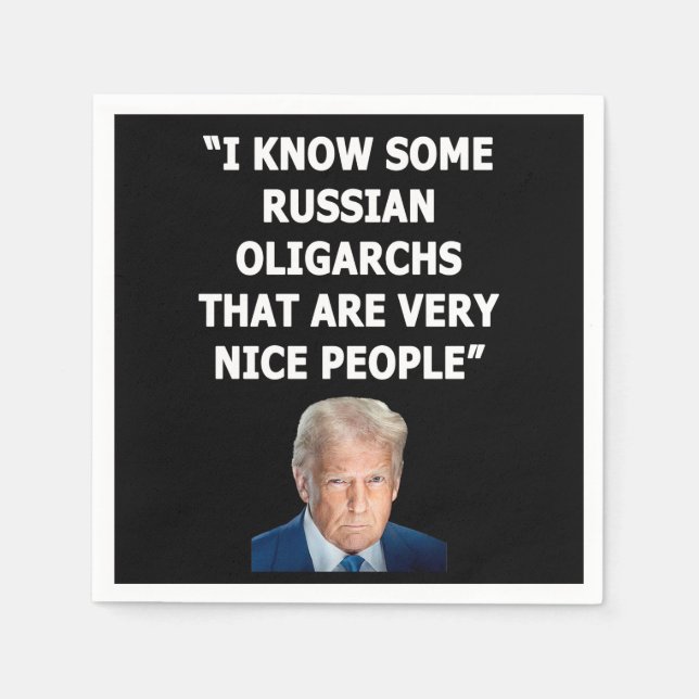 Oligarchs Napkin (Front)
