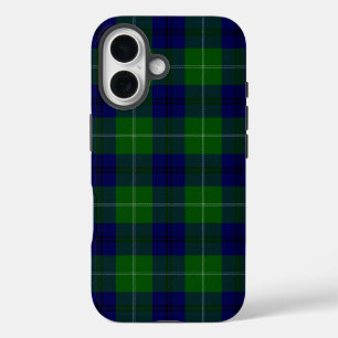Oliphant tartan blue green plaid iPhone 16 case