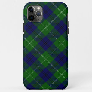 Oliphant tartan blue green plaid iPhone 11 pro max case