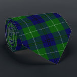 Oliphant tartan blue green plaid tie<br><div class="desc">Oliphant clan tartan blue green plaid</div>