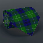 Oliphant tartan blue green plaid tie<br><div class="desc">Oliphant clan tartan blue green plaid</div>