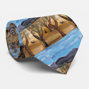 Olivar de Noche Painting by Alfred Fox Tie