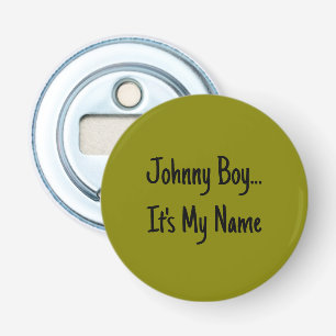 Olive 808000 Solid Colour Design Bottle Opener