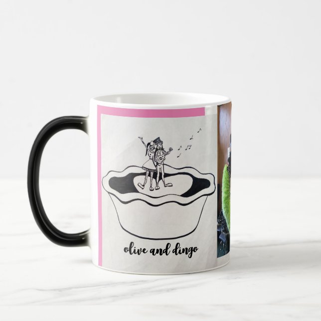 Olive and Dingo in PDX Magic Mug (Left)