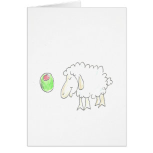 olive and sheep