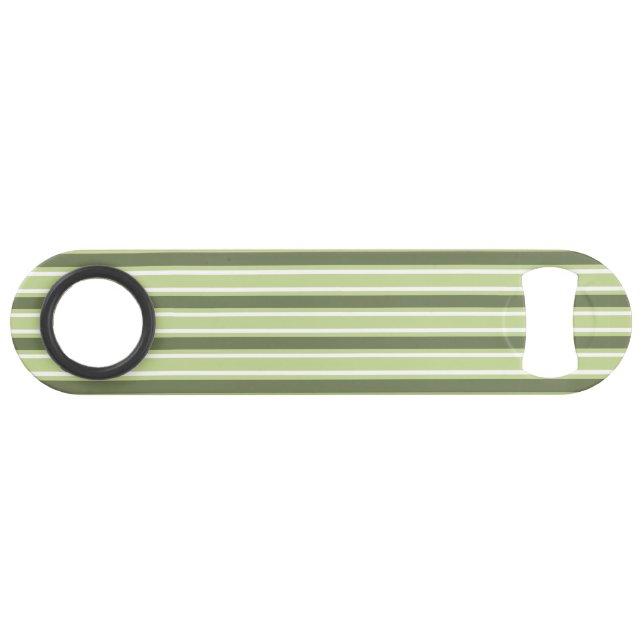 Olive and white candy stripes (Front (Horizontal))