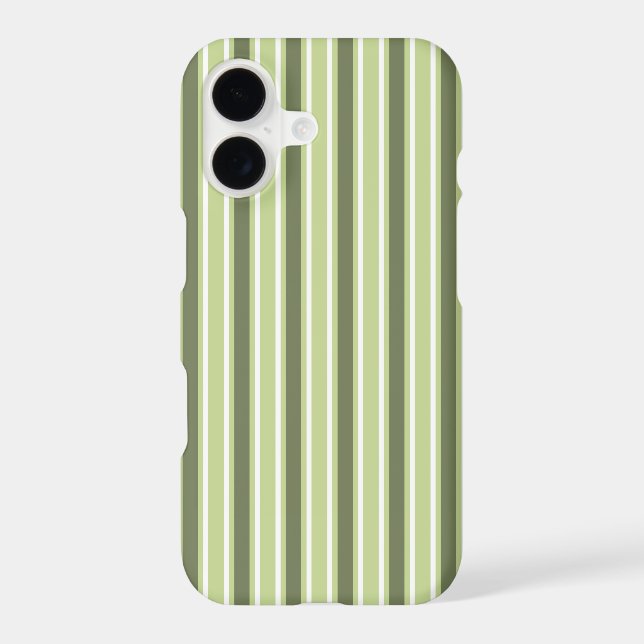 Olive and white candy stripes (Back)