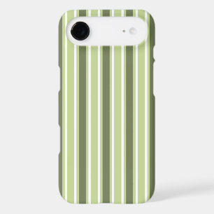 Olive and white candy stripes