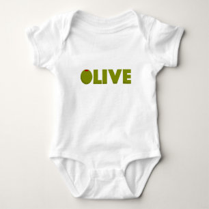 Olive Baby Bodysuit
