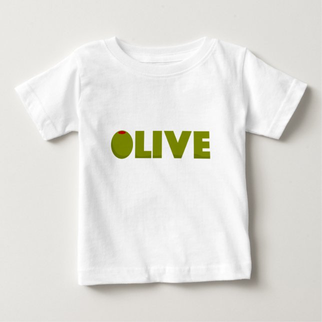 Olive Baby T-Shirt (Front)