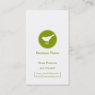 Olive Bird Business Card