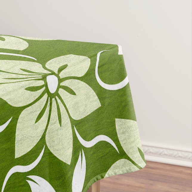 Olive Blossom Repeat Tablecloth (In Situ)