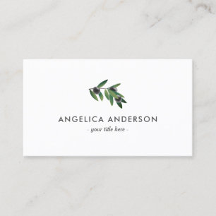Olive Branch Business Card