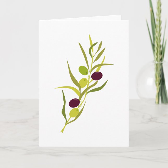 Olive Branch Card (Front)