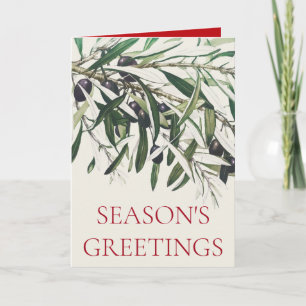 "OLIVE BRANCH" CHRISTMAS GREETING CARD