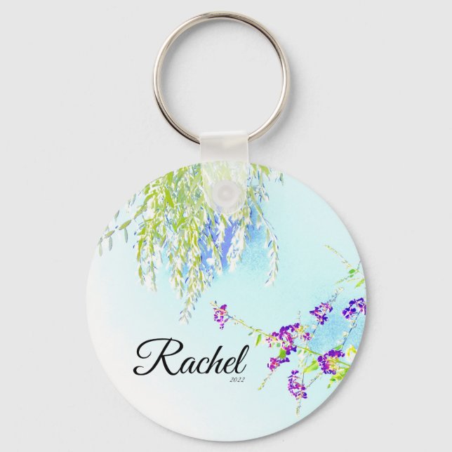 Olive branch clutch key ring (Front)