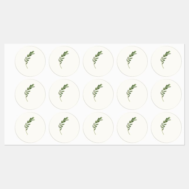 Olive Branch Collection Sticker (Sheet)
