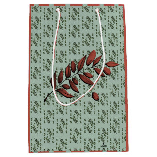 Olive Branch in Olive Medium Gift Bag