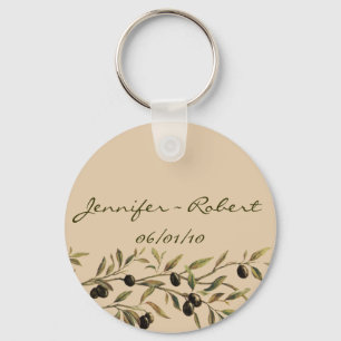 Olive Branch Key Ring
