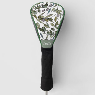 Olive Branch Ladies Golf Head Cover