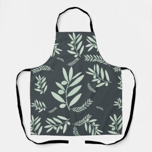 Olive Branch – Natural Botanical Kitchen Apron