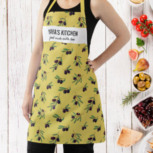 Olive Branch, Restaurant Chef Cook's Custom Name Apron