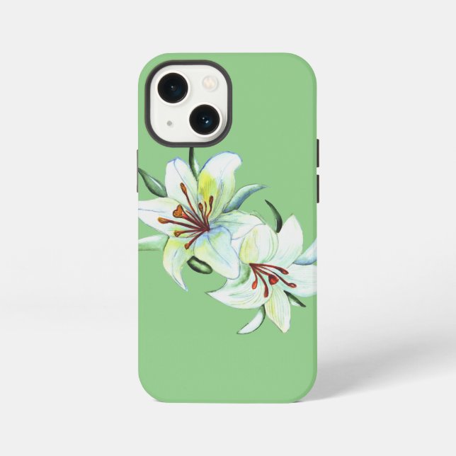 Olive colour iPhone case (Back)