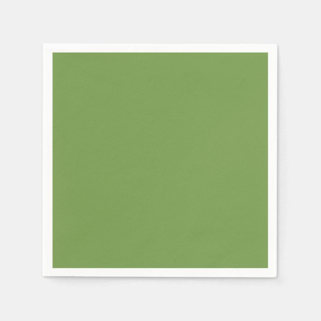 Olive Colour Napkin (Front)